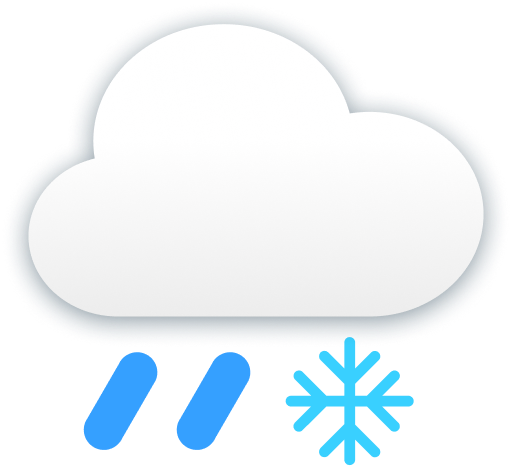 Schneeregen
