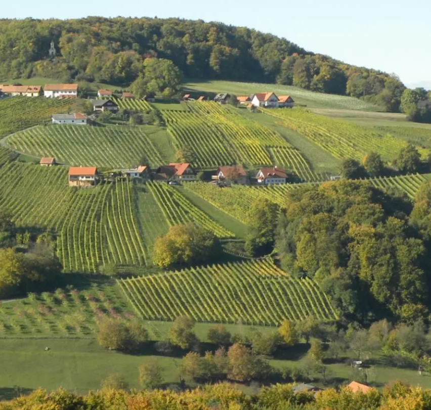 Bild enthält, Nature, Outdoors, Countryside, Rural, Farm, Field, Pasture, Scenery, Aerial View, Building