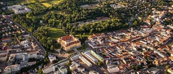 Building, Cityscape, Urban, Outdoors, City, Nature, Aerial View, Suburb, Neighborhood