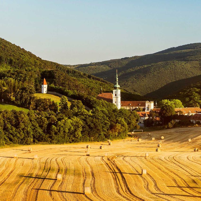 Bild enthält, Nature, Outdoors, Countryside, Scenery, Rural, Landscape, Hill, Farm, Building, Person