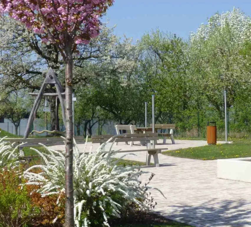 Bild enthält, Grass, Nature, Outdoors, Park, Flower, Graveyard, Scenery, Gravestone