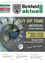Plakat für das Musical Out of Time von Borg Birkeld mit Spiraluhr-Design. Termine: 2., 3. und 4. Juni 2022, um 19:30 Uhr in Birkfeld.