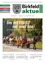 Ein Werbebild für die Zeitschrift Aktuel mit einem Banner, auf dem 'Im Herbst ist viel los!' steht, begleitet von einem Bild von Menschen, die auf einem Pfad mit Bäumen in Pferdekutschen fahren.