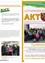 Amtliche Mitteilung der Gemeinde Leithaprodersdorf. Eine neue Gemeinde-App wird bald verfügbar sein. Ein Gruppenfoto von Personen in Sicherheitswesten und Mützen. Ein Flyer mit dem Titel 'Flurreinigung 2022' und einer Karte des Gebiets.