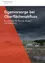 Die Titelseite des Buches 'Eigenvorsorge bei Oberflaechenabfluss' zeigt eine Landschaft mit Regen und Häusern im Hintergrund