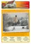 Ein Banner mit dem Text 'Ein besinnliches Weihnachtsfest' über einer schneebedeckten Landschaft mit einem Turm und Gebäuden im Hintergrund.