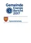 Deckblatt des Energieberichts 2017 für Sigmundsherberg mit Logo und Wappen.