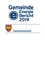 Energie Bericht 2019 von Sigmundsherberg. Der Titel beinhaltet ein Logo und ein farbenfrohes Emblem.
