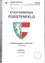 Ein Dokument der Stadtgemeinde Furstenfeld mit dem Stadtwappen. Es enthält einen Teilbauplan namens 'Riedenhof', was auf eine zweite Änderung hinweist. Das Dokument ist mit einem Siegel versehen und enthält das Wort 'Beschluss', was auf einen Ratsbeschluss hindeutet.