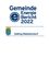 Das Dokument zeigt einen Energiebericht für das Jahr 2022, mit dem Wappen der Gemeinde und dem Namen Zelking-Matzleinsdorf. Es handelt sich wahrscheinlich um ein offizielles Dokument.