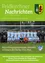 Foto der Fußballmannschaft mit grünem Hintergrund, Teamname Nachrichten, und Text, der besagt, dass sie das Relegationsspiel gewonnen und in die Oberliga Mitte West aufsteigen.