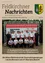 Eine Gruppe junger Feuerwehrleute posiert für ein Foto vor einem roten Banner mit einem Metallrahmen. Das Banner trägt den Schriftzug 'Feuerwehrabschnit Traiskirchen'. Darunter befindet sich ein kleineres Banner mit dem Schriftzug 'Bundesfeuerwehr Jugend Leistungsbewerb'. Das Bild stammt aus dem Mitteilungsblatt der Marktgemeinde Feldkirchen bei Graz.