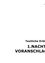 Textile Erläuterungen am unteren Rand einer weißen Seite, betitelt 'Textile Erläuterungen'. Darunter stehen '1. Nachtrag' und 'Voranschlag 20' in großen, fetten Buchstaben.