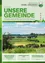 Ein Informationsblatt der Marktgemeinde Dobl-Zwaring. Es zeigt eine schöne Sommerlandschaft mit einem grünen Feld und Häusern. Es wünscht einen schönen Sommer und Urlaub.