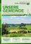 Ein Informationsblatt der Marktgemeinde Dobl-Zwaring. Es zeigt eine schöne Sommerlandschaft mit einem grünen Feld und Häusern. Es wünscht einen schönen Sommer und Urlaub.