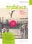 Ein Schwarz-Weiß-Bild von Kindern im Schwimmbecken. Oben links befindet sich eine grüne Umrisse eines Karten. Der Titel lautet 'Meine Gemeinde-zeitung!' mit dem Text '125 Jahre Freibad Trofaiach' in einem Kreis. Unten links steht 'S. 4 Interview S. 7 Neuer Fachausschuss S. 8 Aus dem Gemeinderat'.