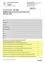 Ein Formular für die lokale Sportsubventionsanfrage für das Jahr, einschließlich Felder für Vereinsname, Adresse, Bank usw. Das Formular hat leere Felder für die Dateneingabe.