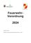 Dokument mit dem Titel 'Feuerwehr-Verordnung 2024', zeigt das Gemeindelogo von Niederneukirchen, FF Niederneukirchen, gültig ab 8. Januar 2024, und beschlossen in der Sitzung des Gemeinderates der Gemeinde NNK am 11.03.2024.