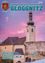 Ein Cover mit einem Turm und einer Burg bei Sonnenuntergang im Hintergrund. Es steht GLOGGNITZ mit einer Website-Adresse. Unten steht Bericht der Bürgermeisterin.
