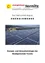 Eine Stadt auf dem Weg zur Energiewende. Das Bild zeigt eine Stadt mit zahlreichen Solarmodulen, was auf einen Fokus auf erneuerbare Energien hinweist.