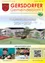 Das Bild ist ein Flyer für einen Gemeindeblatt aus Gersdorff an der Feistritz. Es zeigt ein neues Volksschulbau von 2024-2025. Eine künstlerische Darstellung eines Schulgebäudes mit Solarpanelen ist zu sehen. Am unteren Rand steht das Jahr 2023 mit einem QR-Code.