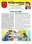 Ein Plakat mit Informationen über Tests und Impfungen. Es wird erwähnt, dass nach der Sondertestung am Karnevalsfreitag die Covid-19-Infektionszahlen in der Gemeinde deutlich zurückgegangen sind und dass Schul- oder Kindergartentests dadurch vermieden werden können. Es werden auch die Öffnungszeiten des Gemeindeamts und des Bürgermeisteramts genannt.