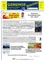 Das Bild zeigt einen Gemeinde-Newsletter. Es zeigt ein Foto des Bürgermeisters mit einer Textüberlagerung über eine Naturpark-Zertifizierung. Der Newsletter enthält Informationen über einen neuen digitalen Kanalkatalog, ein Tanzstudio und eine Gemeindeveranstaltung am 8. Oktober.