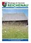 Das Cover einer Zeitschrift mit dem Titel Reichenau vom Juli 2023, mit einem Holzhaus mit einem Strohdach in einer Wiese voller Wildblumen.