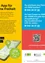 Das Poster bewirbt die ISTmobil-App und wirbt für die Buchung von Fahrten mit SAM. Es enthält Links zum Herunterladen der App, einen QR-Code und Kontaktdaten des Kundenservice. Das Poster ist in Abschnitte mit blauem, gelbem und rotem Hintergrund unterteilt.