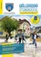 Titelbild einer lokalen Nachrichtenpublikation. Es zeigt Kinder, die in einem Brunnen spielen, mit einem gelben Gebäude im Hintergrund. Der Name der Publikation ist Steinabrückl.