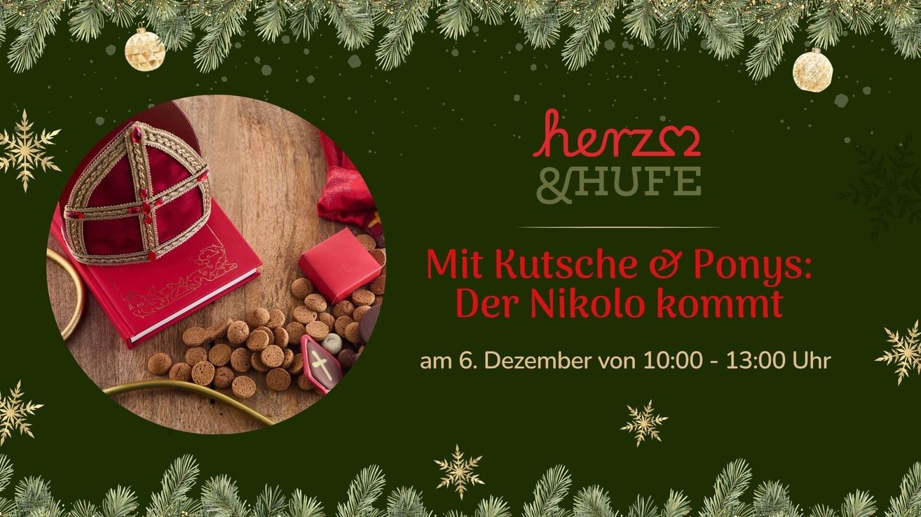 Eine Feier mit Keksen und St. Nikolaus ist für den 6. Dezember ab 10:00 Uhr geplant.