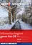 Eine Werbung für eine Winter-2021-Marktgemeinde mit einer verschneiten Straße, Bäumen und einem roten Rand. Sie hebt ein abgeschlossenes Wohnprojekt und ein neues Küchenstudio in Ober-Grafendorf hervor. Die Gemeinde bietet auch Energiedienstleistungen an.