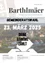 Das Cover des Barthlmaer-Magazins zeigt eine Gemeinde mit einer Gemeinderatswahl am 23. März 2025. Es betont die Bedeutung des Wählens mit 'Deine Stimme zählt'.