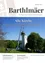 Das Titelbild einer Zeitschrift zeigt eine Kirche mit einem Turm, der errichtet wird. Ein Kran ist vorhanden, und in der Nähe sind Personen zu sehen. Die Zeitschrift heißt 'Barthlmäer'. Der Text weist auf ein für den 11. Juli 2025 geplantes Ereignis hin.