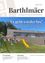 Die Titelseite der Zeitschrift Barthlmaer zeigt eine Rutsche, eine Gruppe von Kindern und ein Gebäude mit der Aufschrift Kindergarten & Kinderkrippe. Der Text Es geht wieder los! ist prominent angebracht. Die Zeitschrift stammt aus der Gemeinde Sankt Bartholomä.