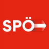 Red and white logo on a red background. The word SPO with a line through it and an arrow pointing right.