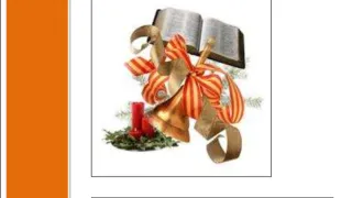 Das Bild zeigt den Titel 'Adventsingen' und eine Illustration eines offenen Buches mit einer Schleife, einer Kerze und Laub. Unten steht 'Singkreis Stubenbeg' und 'Sonntag, 21.12.2025.'