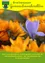 Ein lebendiges Bild von Frühlings-Krokusblumen, eine lila und andere gelb, vor einem grünen und gelben Hintergrund. Das Datum 1. April 2025 ist oben angezeigt.