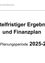 Dokumentkopf mit 'Bad Schallerbach' und 'Mittelfristiger Ergebnis- und Finanzplan' für die Planungsperiode 2025-2029. Es enthält das Logo von Bad Schallerbach.