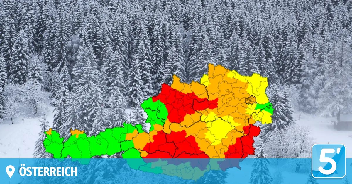 Eine Karte einer Region mit verschneiten Wäldern im Hintergrund, unterteilt in verschiedene Abschnitte mit unterschiedlichen Farben, die verschiedene Gebiete oder Zonen anzeigen.