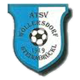 The image shows the logo of a soccer club named AYSV Rollers Door Steenwijk. The logo features a shield with a soccer ball in the center, surrounded by the text. The soccer ball has black and white colors. The year 1919 is also inscribed on the logo.
