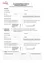 Ein Formular mit Abschnitten für Mieterdaten, Mitmieterinformationen und Kinderbelegung. Mieterinformationen umfassen Familienname, Adresse, Geburtsdatum, Telefonnummer, E-Mail und Staatsangehörigkeit. Einkommensdetails und Angaben zur Arbeitsplatzsicherheit werden ebenfalls angefordert. Die Abschnitte für Mitmieter und Kinderbelegung folgen ähnlichen Details.