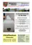 Plakat für die Präsidentschaftswahl in Österreich. Wahllokale in Horitschon und Unterpetersdorf, geöffnet ab 22. Mai 2016. Besondere Öffnungszeiten in Horitschon und Unterpetersdorf. Anträge auf Ausstellung von Wahlkarten bis Mittwoch, 18. Mai 2016. Informationen über das Altstoffzentrum und den Gemeindeinhalt.