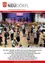 Die Januar-Ausgabe 2026 Nummer 1 zeigt eine lebhafte Tanzveranstaltung, bei der Menschen in einem Ballsaal tanzen, Musiker auf der Bühne spielen und Tische und Stühle im Raum aufgestellt sind. Die Band 'Jailhouse Dogs' mit GR Gerhard Moser ist auf der Bühne. Der Text am unteren Rand lautet 'Voller Ballsaal' und 'Rock 'n' Roll-Ball'.