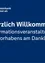 Ein blaues Banner heißt Sie zu einer Informationsveranstaltung über die Entwicklung des Danklwegs willkommen, präsentiert von der Bank Raiffeisenbank.