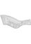 Ein Grundriss ist in Schwarz-Weiß dargestellt. Es zeigt zwei Hauptbereiche, die mit LB und WA gekennzeichnet sind. Der Grundriss enthält Wege, Begrünung und Strukturen. Koordinaten und Maße sind um den Plan herum angegeben.