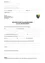 Dokument zeigt eine Bekanntgabe des Baubeginns und die Erklärung des Bauleiters. Enthält Felder für Telefonnummer, E-Mail-Adresse, Gemeindekontakt, Grundstücksdetails und Unterschriften.