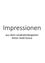 Das Bild zeigt den Titel 'Impressionen' in fetter schwarzer Schrift, gefolgt von 'aus dem Landeskindergarten Anton Seidl-Gasse' in kleinerer Schrift, alles auf einem schlichten weißen Hintergrund.