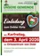 Ein Flyer der Gemeinde Dobl-Zwaring lädt zum Dobl Kirta am 3. April 2026 im Ortszentrum ein. Er zeigt einen herzförmigen Keks mit grünem und weißem Wappen. Der Flyer ist vom April 2026.