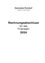 Das Bild zeigt ein Dokument mit dem Titel 'Rechnungabschluss' für die Gemeinde Ferndorf, mit Sitz in Ferndorf 22, 9702 Ferndorf. Das Dokument betrifft das Finanzjahr 2024.